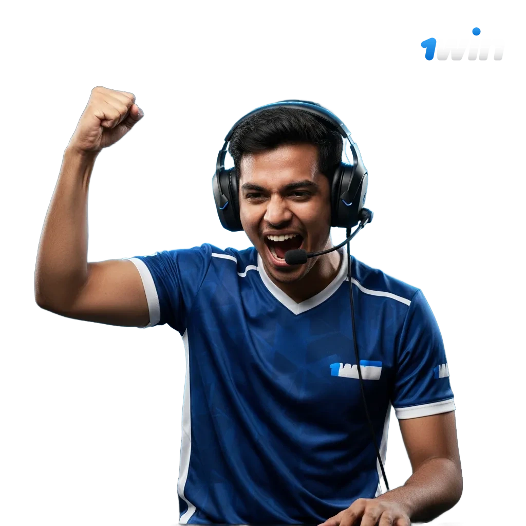 1win esports betting in India: mobile app with live/pre-match odds, UPI deposits, 500% bonus up to ₹75,000.