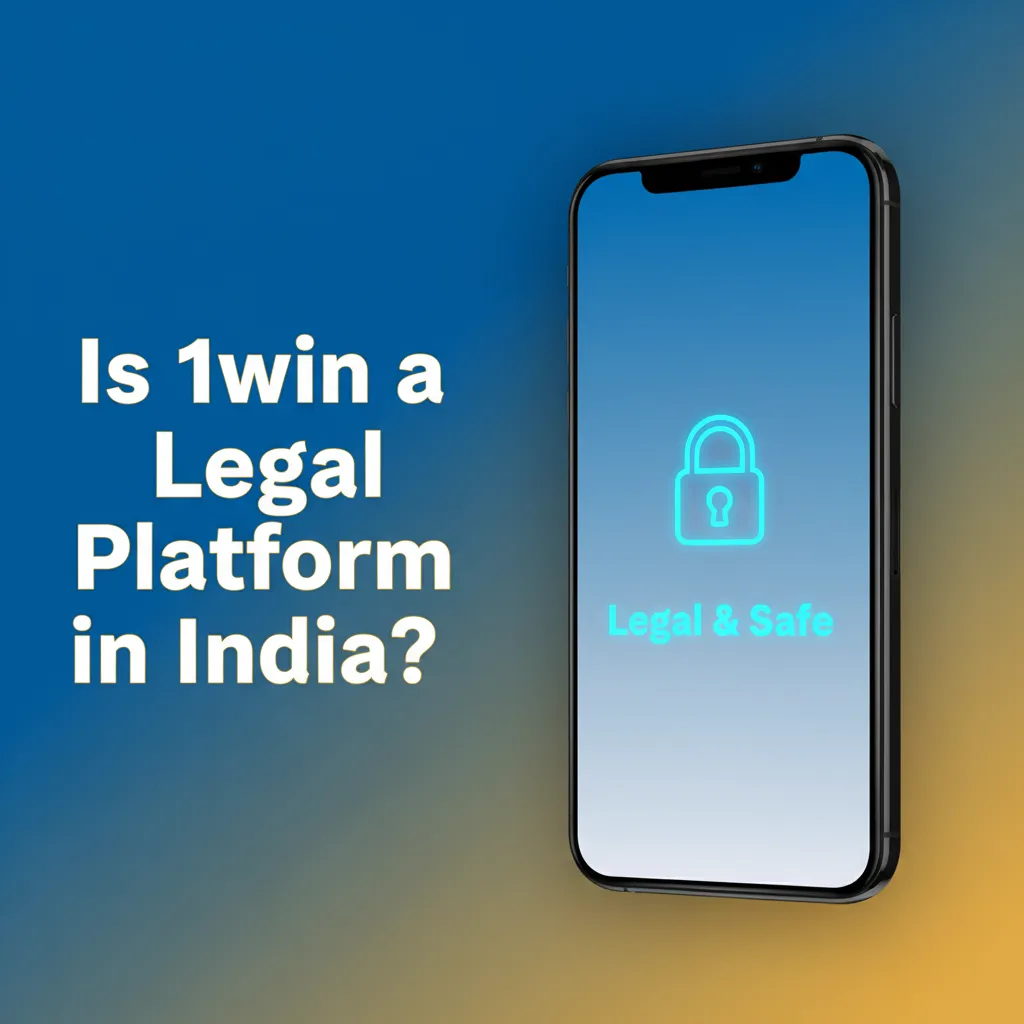 Is 1win legal in India? Infographic notes state laws, international licence, privacy policy, and responsible gaming.