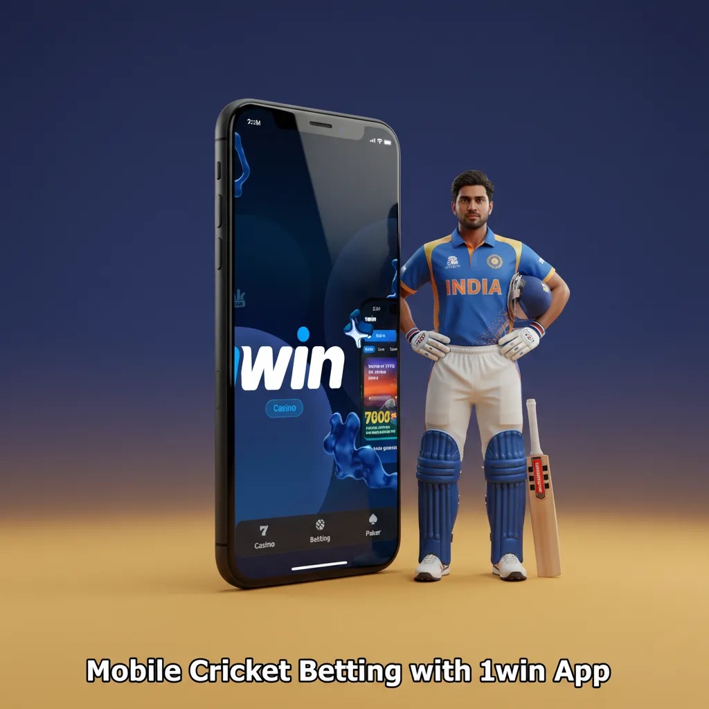 1win mobile cricket betting on Android APK and iOS PWA with live odds, live tracker, quick bet slips, cash out, UPI deposits