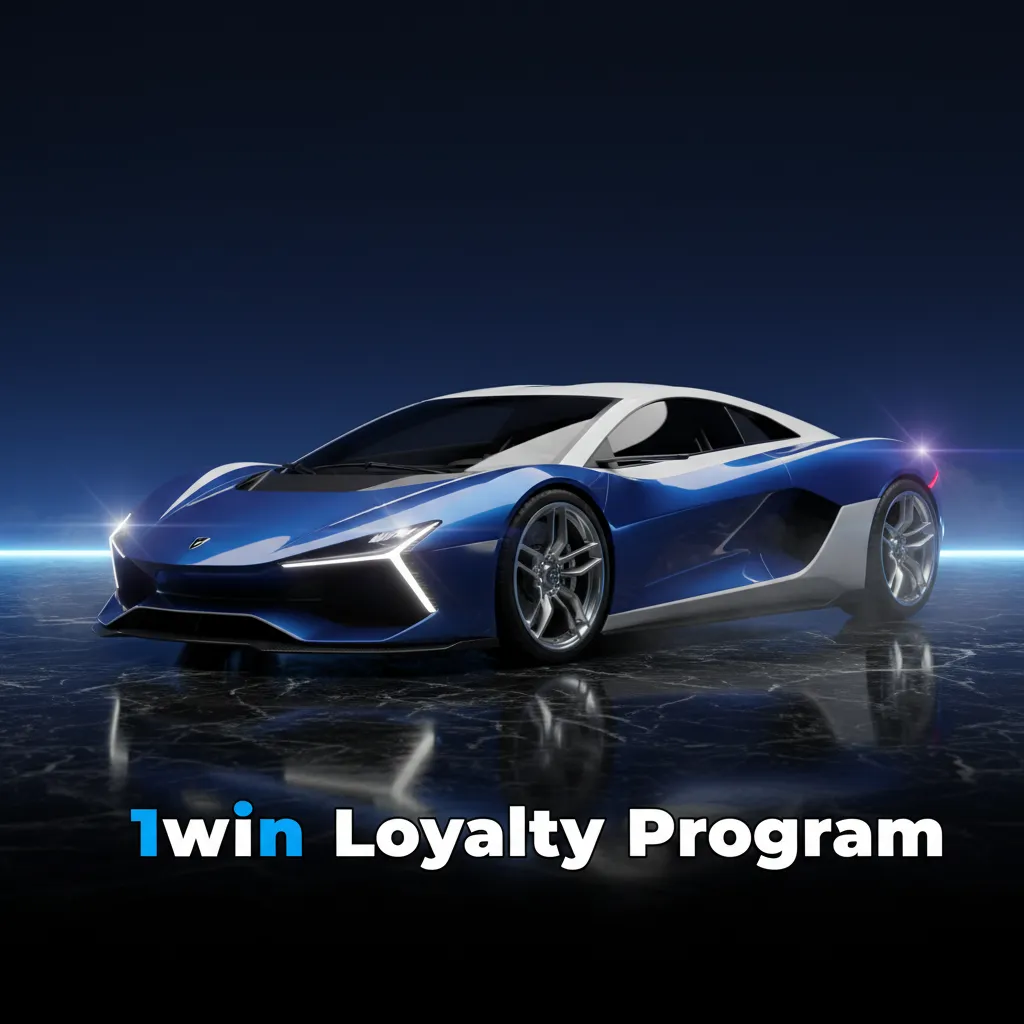 1win Loyalty Program graphic with tier badges Bronze–Diamond, points for casino and sports, VIP perks, cashback
