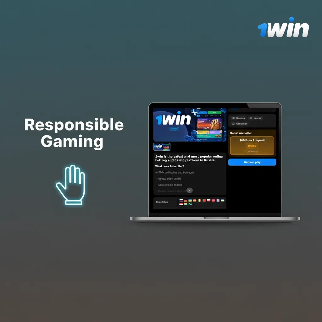 Responsible gaming at 1win: set deposit limits, reality checks, time-outs, self-exclusion, and access 24/7 support.