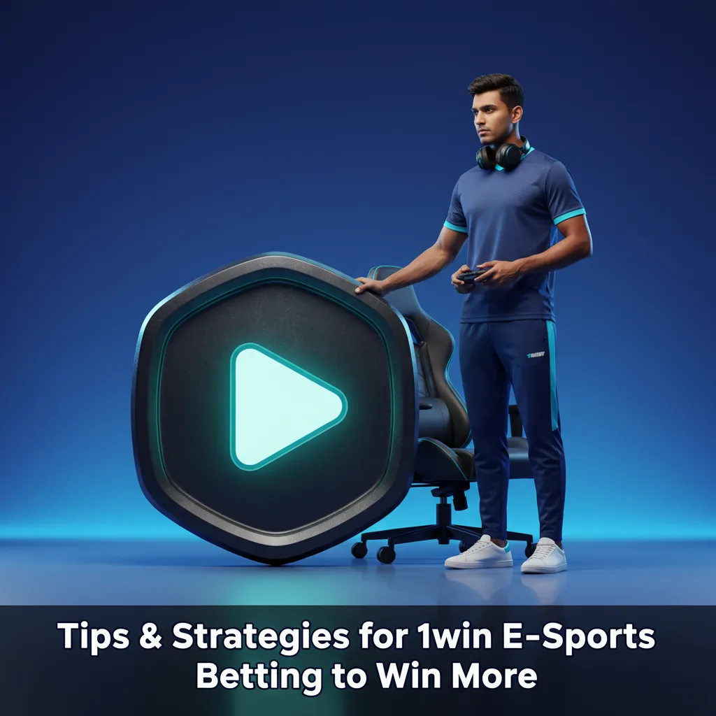 Infographic: 1win e-sports betting tips—bankroll, track form, vetoes/drafts, compare odds, live markets, avoid parlays.