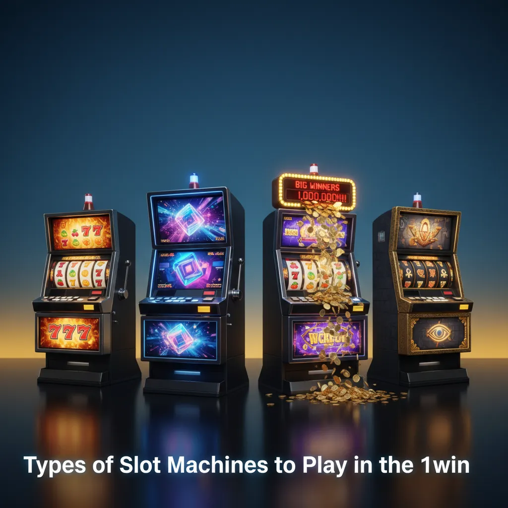 1win slot types: classic 3‑reel, video, Megaways, Hold & Win, progressive jackpots, cluster pays, bonus buy, branded