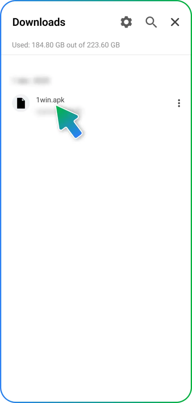 Download APK securely to your device to run the 1win Aviator app.