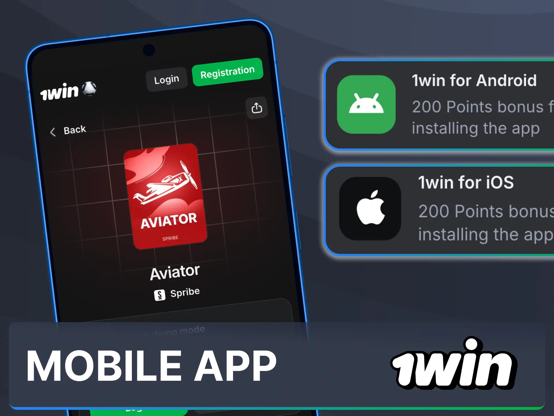 Experience smooth gameplay and instant cashouts while playing Aviator on the 1win mobile app.