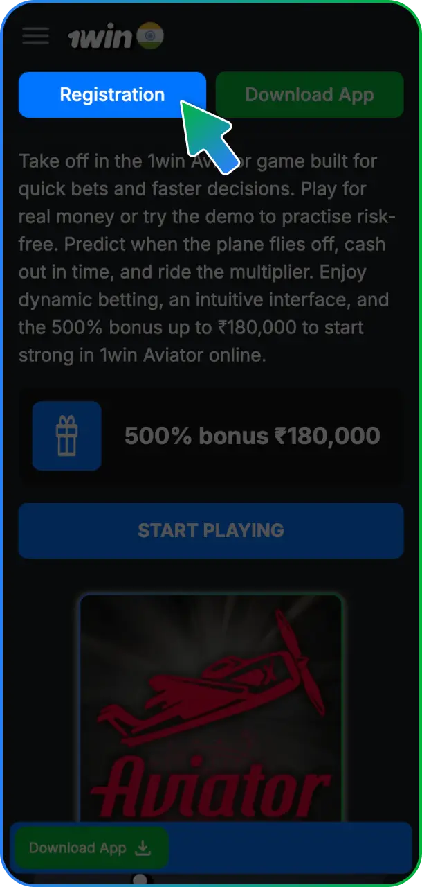Click the button below to access the high-flying 1win Aviator community.