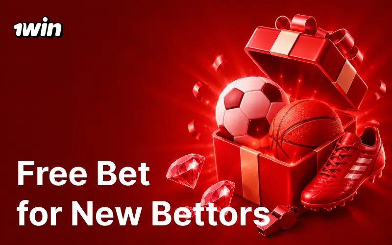 Start your wagering journey with a dedicated free bet for new bettors on 1win.