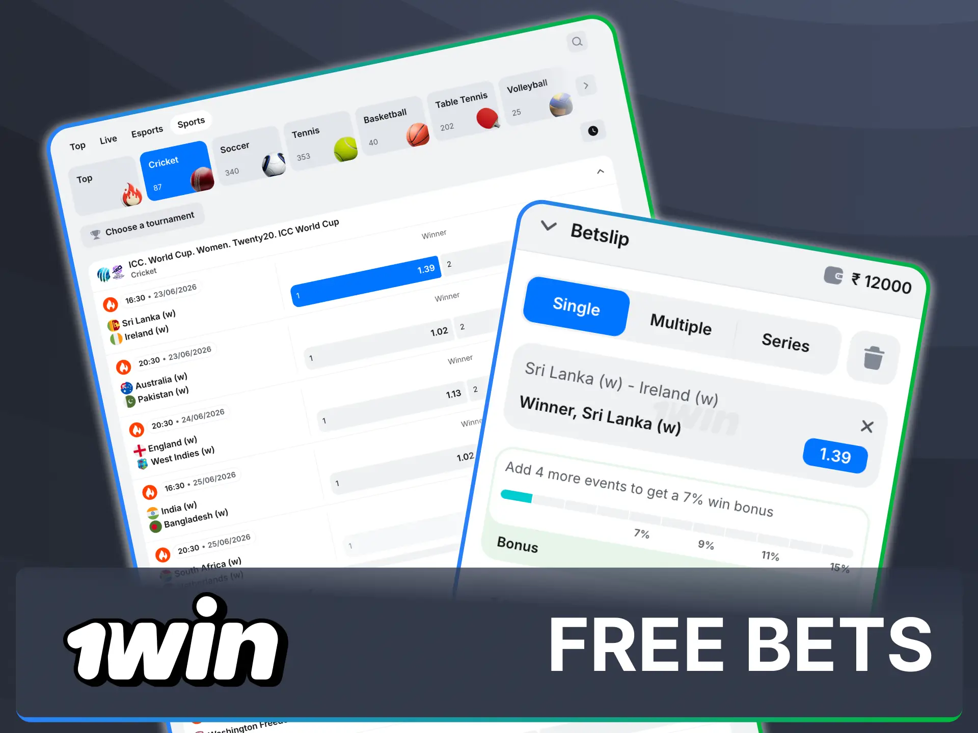Claim your exclusive IPL free bets at 1win to maximize your cricket profits.