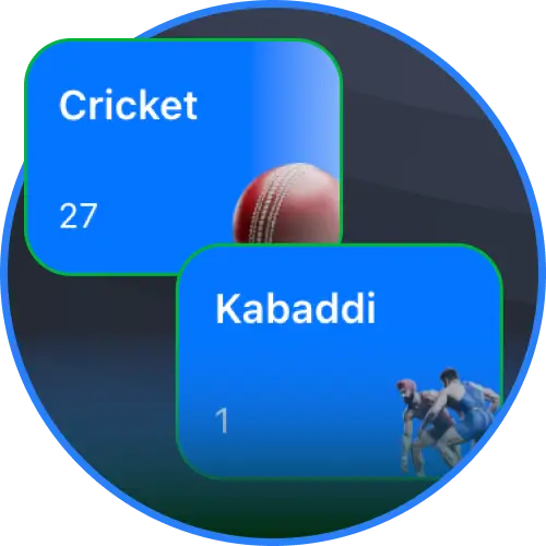 Place profitable cricket and kabaddi wagers on popular Indian sports at 1win.
