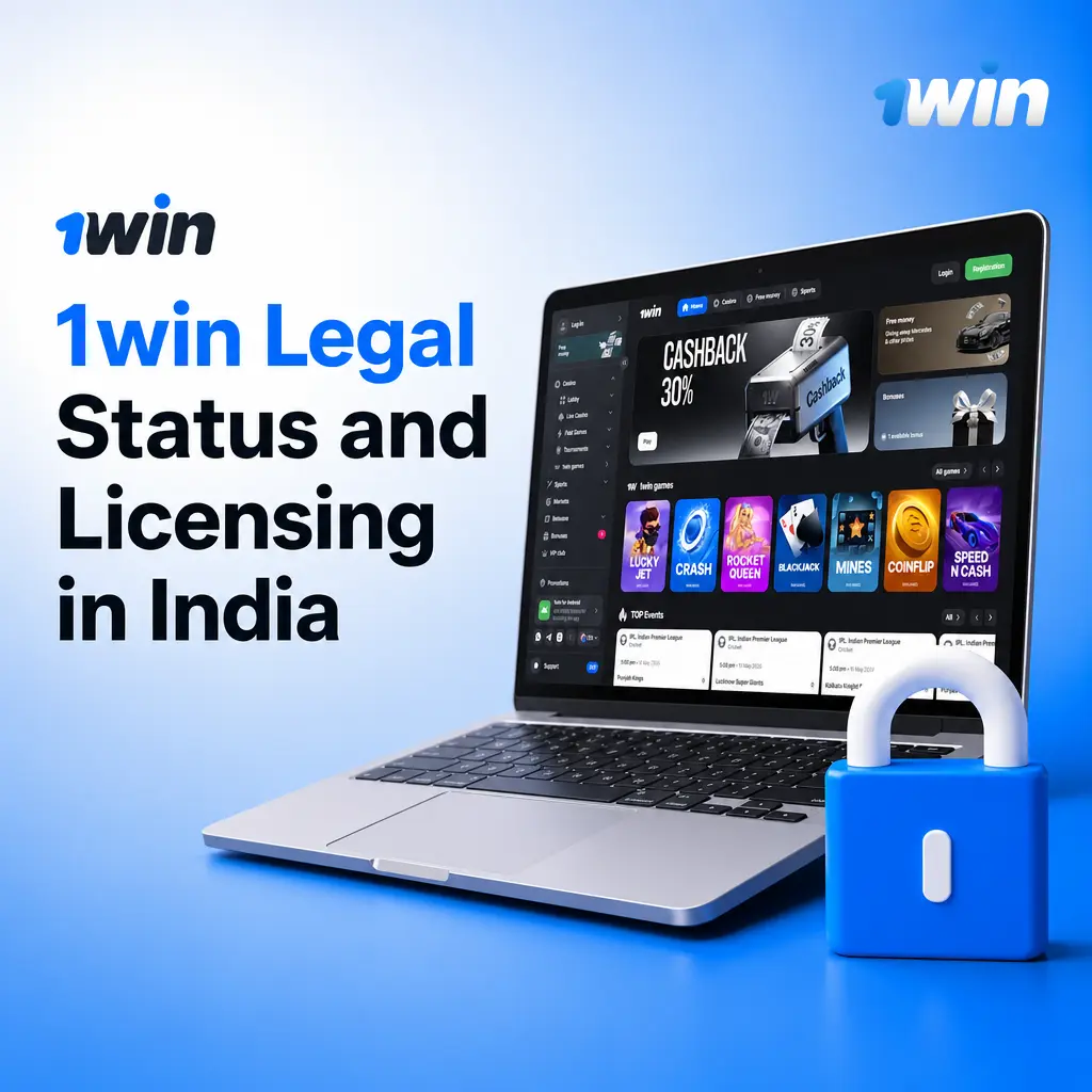 1win Curacao eGaming license overview and its legal status for online betting and casino play in India