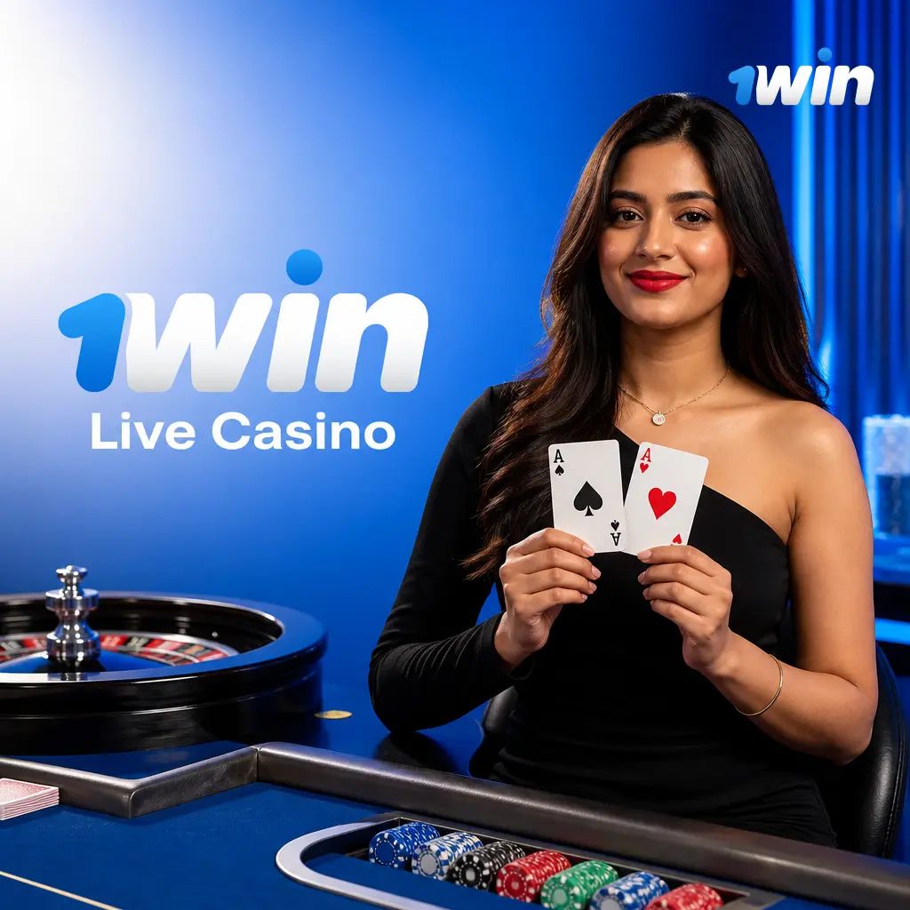 1win Live Casino: live dealer roulette, blackjack, baccarat, poker and game shows streamed via Evolution and Ezugi studios.