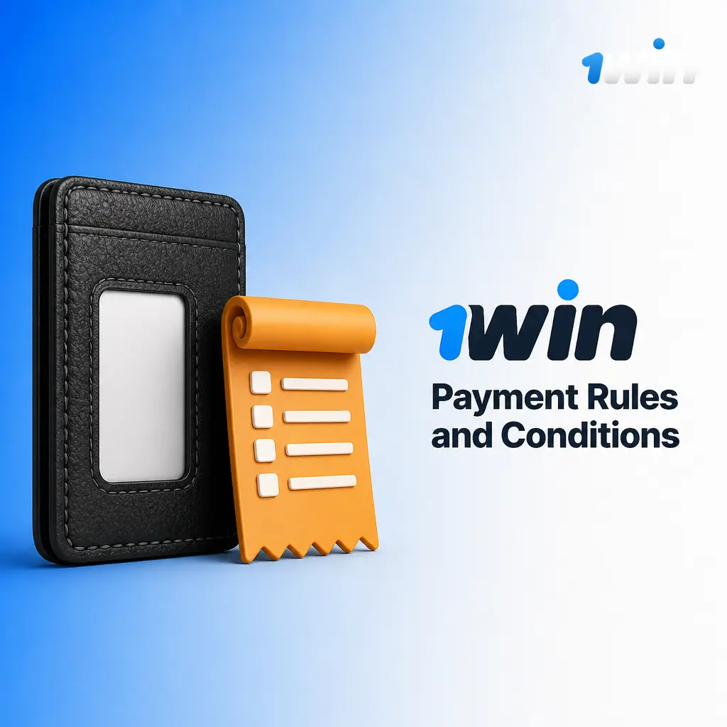 1win payment rules: account ownership, identity checks, same-method withdrawals, INR currency, bonus wagering, and transaction limits explained.