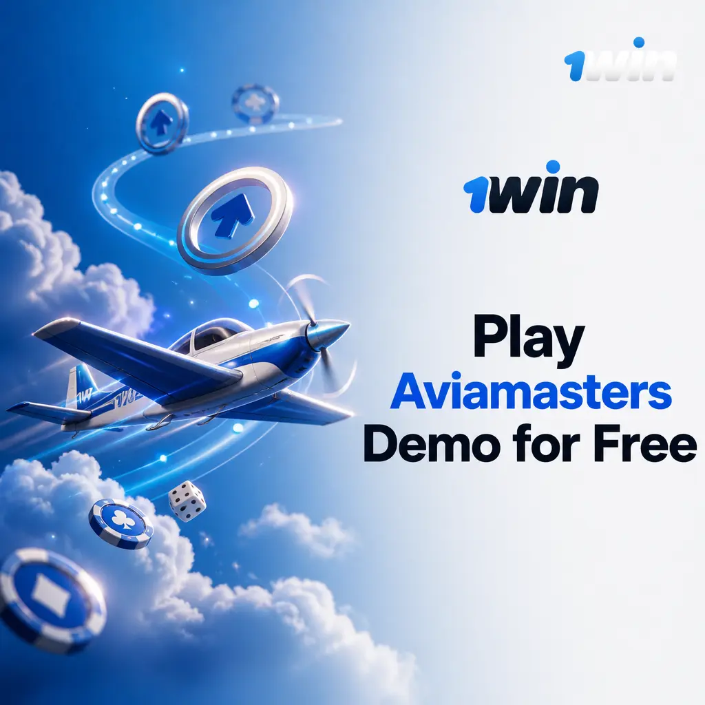 Aviamasters demo screen showing free-play flight with virtual credit, risk selector, and multiplier checkpoints