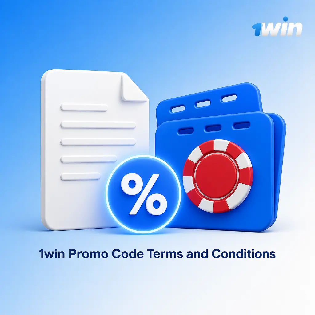 1win promo code terms and conditions outlining welcome package eligibility, wagering requirements, and deposit rules for new users.