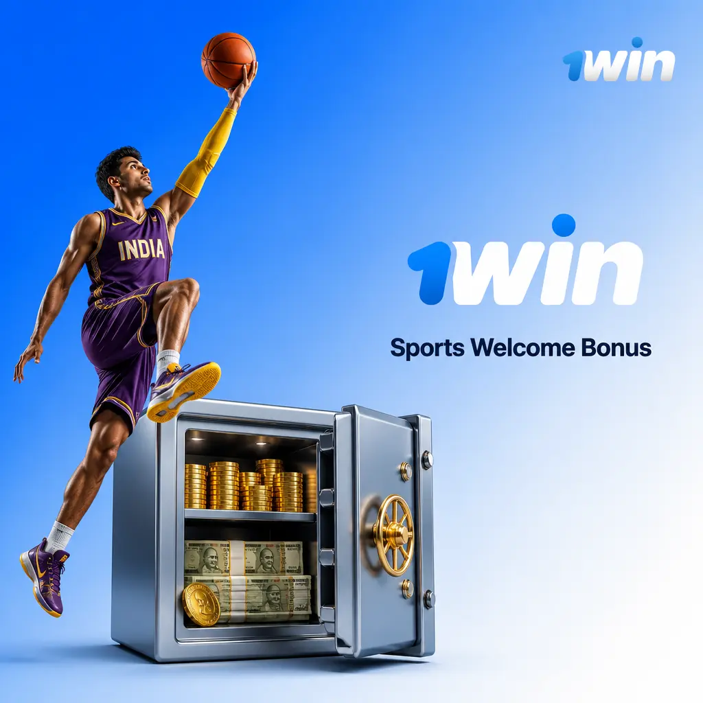 1win Sports Welcome Bonus: 500% up to ₹180,000 and 500FS for new users on qualifying first deposits in India