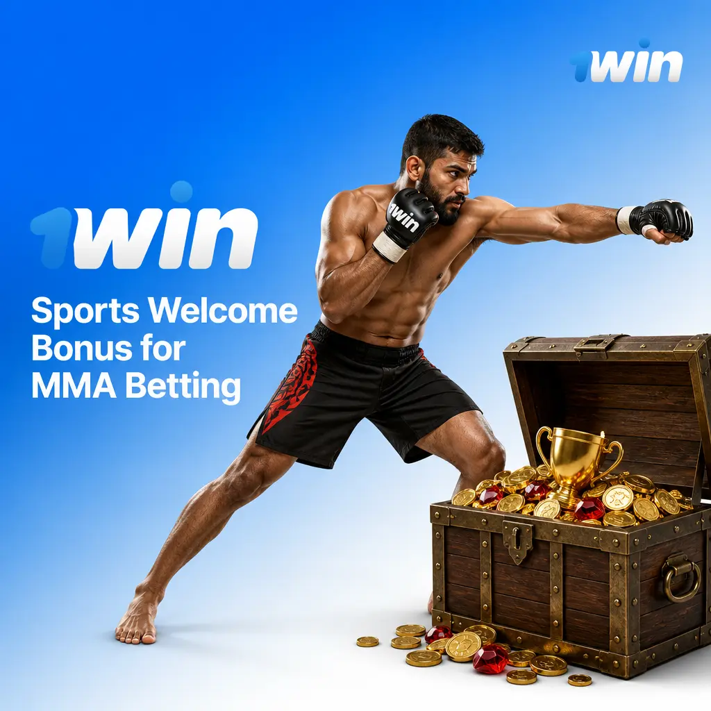 1win Sports Welcome Bonus: 500% up to INR 180,000 plus 500 Free Spins for new users betting on MMA