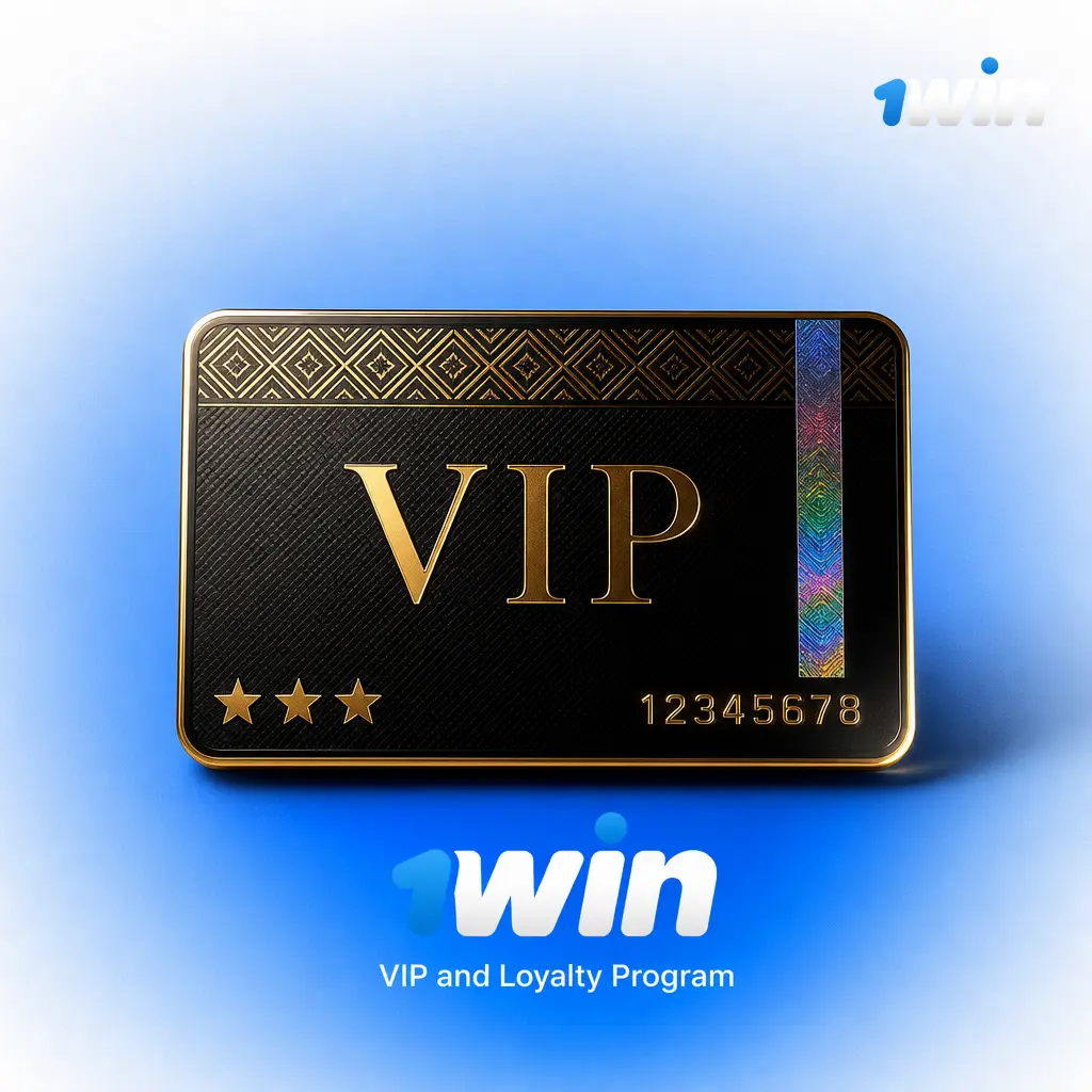 1win VIP loyalty program showing point accumulation, tier progression and bonus conversion for casino and sportsbook wagering