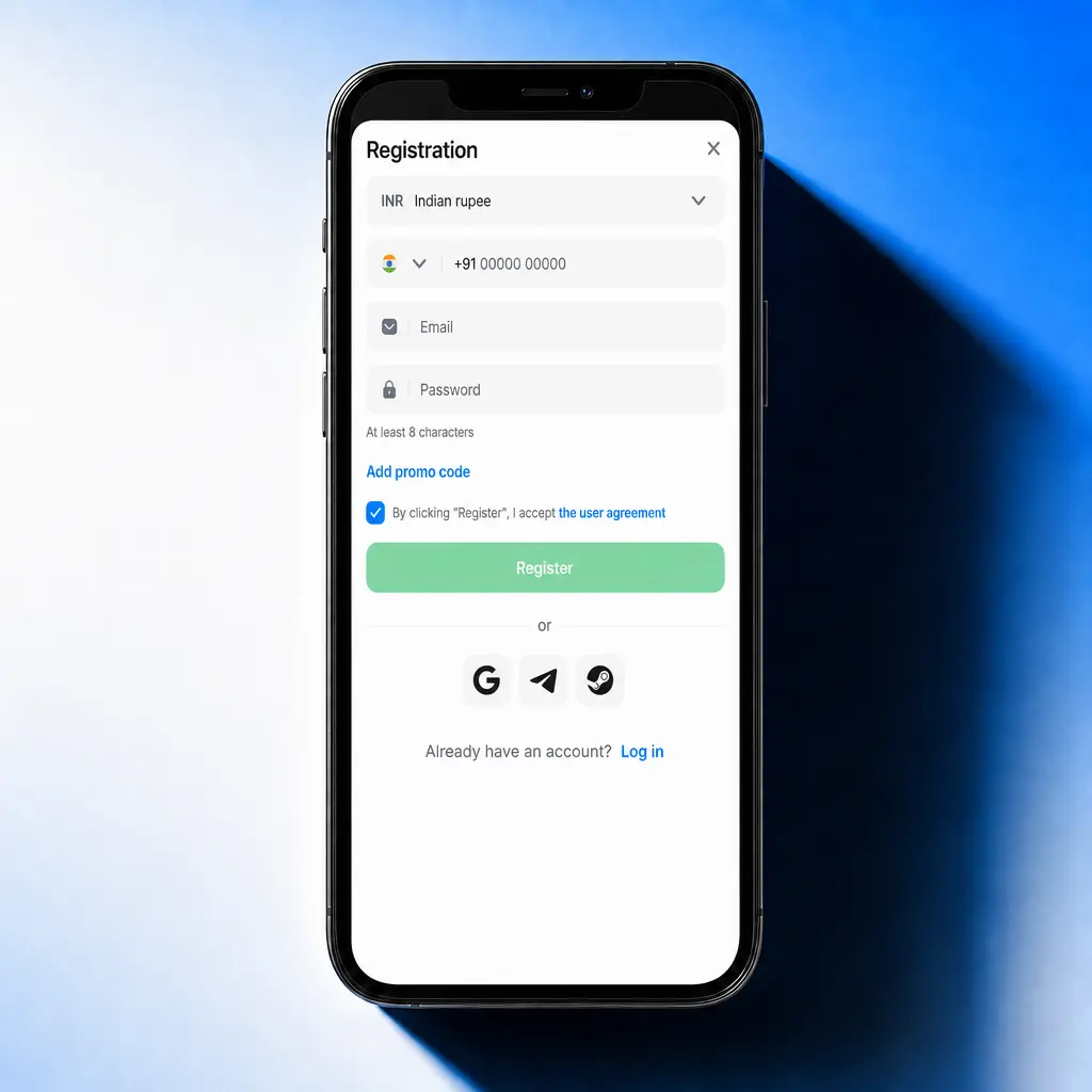 1win website interface showing sportsbook, casino navigation tabs, account balance, and category menu on desktop and mobile