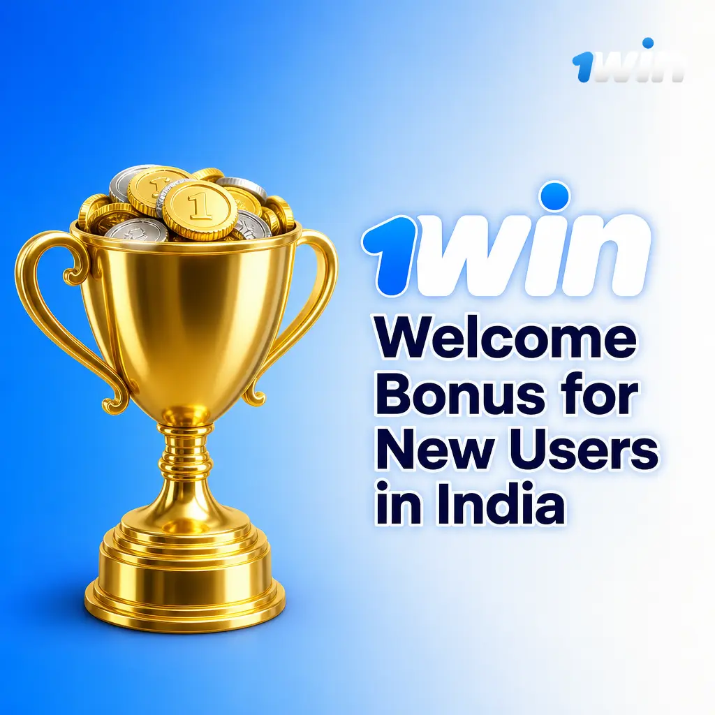 1win welcome bonus for new users in India: 500% up to ₹180,000 and 500 FS on casino deposit after registration.