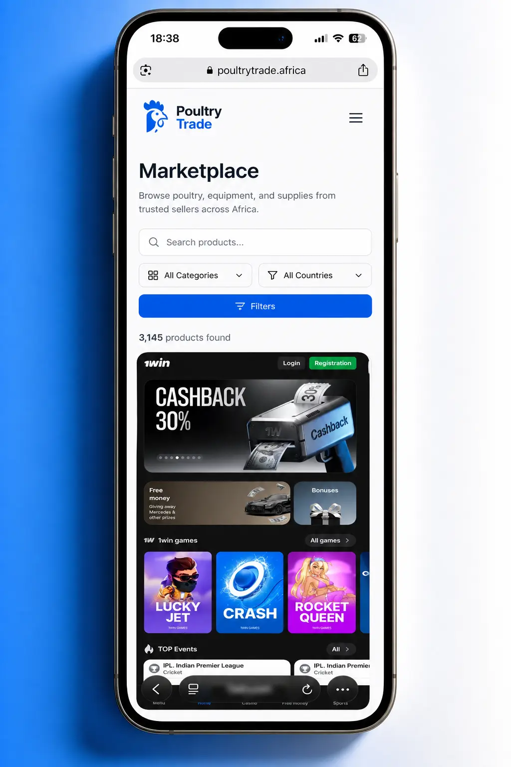 Steps to add 1win to iPhone home screen via Safari Share menu for app-like access