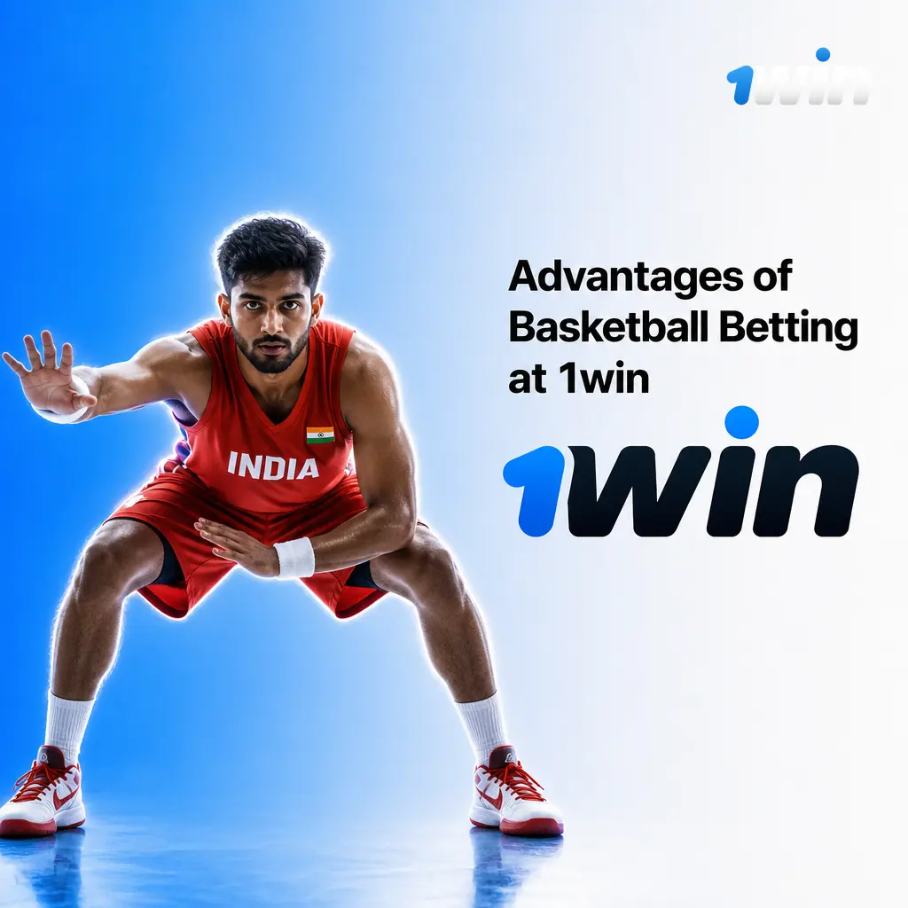 1win basketball betting site advantages: NBA odds, live markets, mobile app, UPI payments, and bet slip features for Indian bettors.