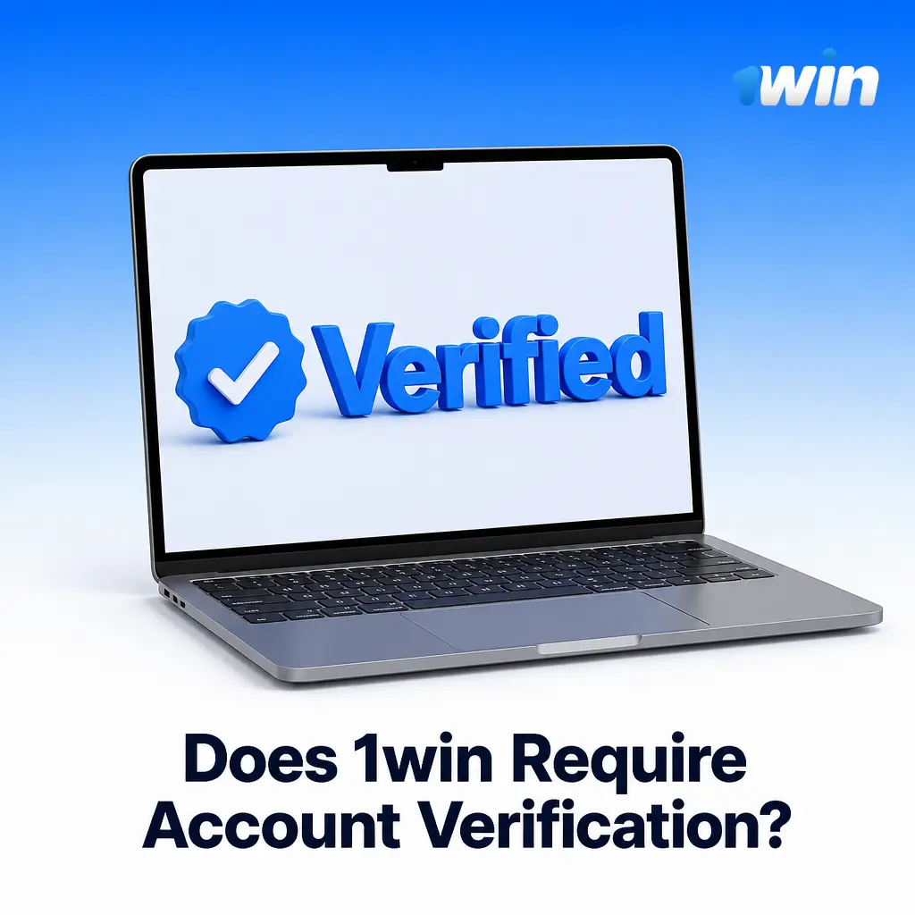 1win account verification (KYC) process showing document upload steps after registration for identity confirmation