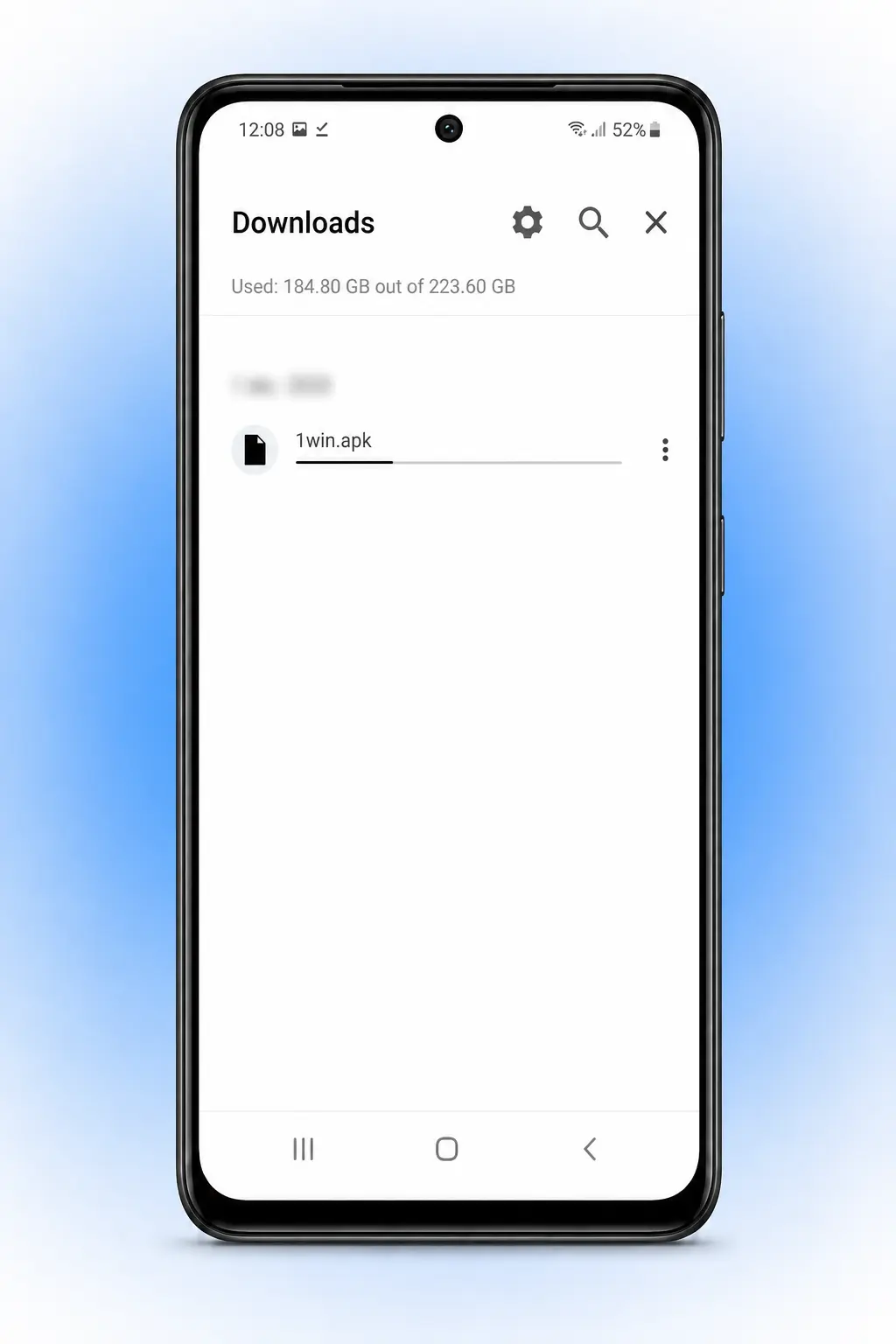 Step-by-step guide to download and install the 1win APK on Android devices in India