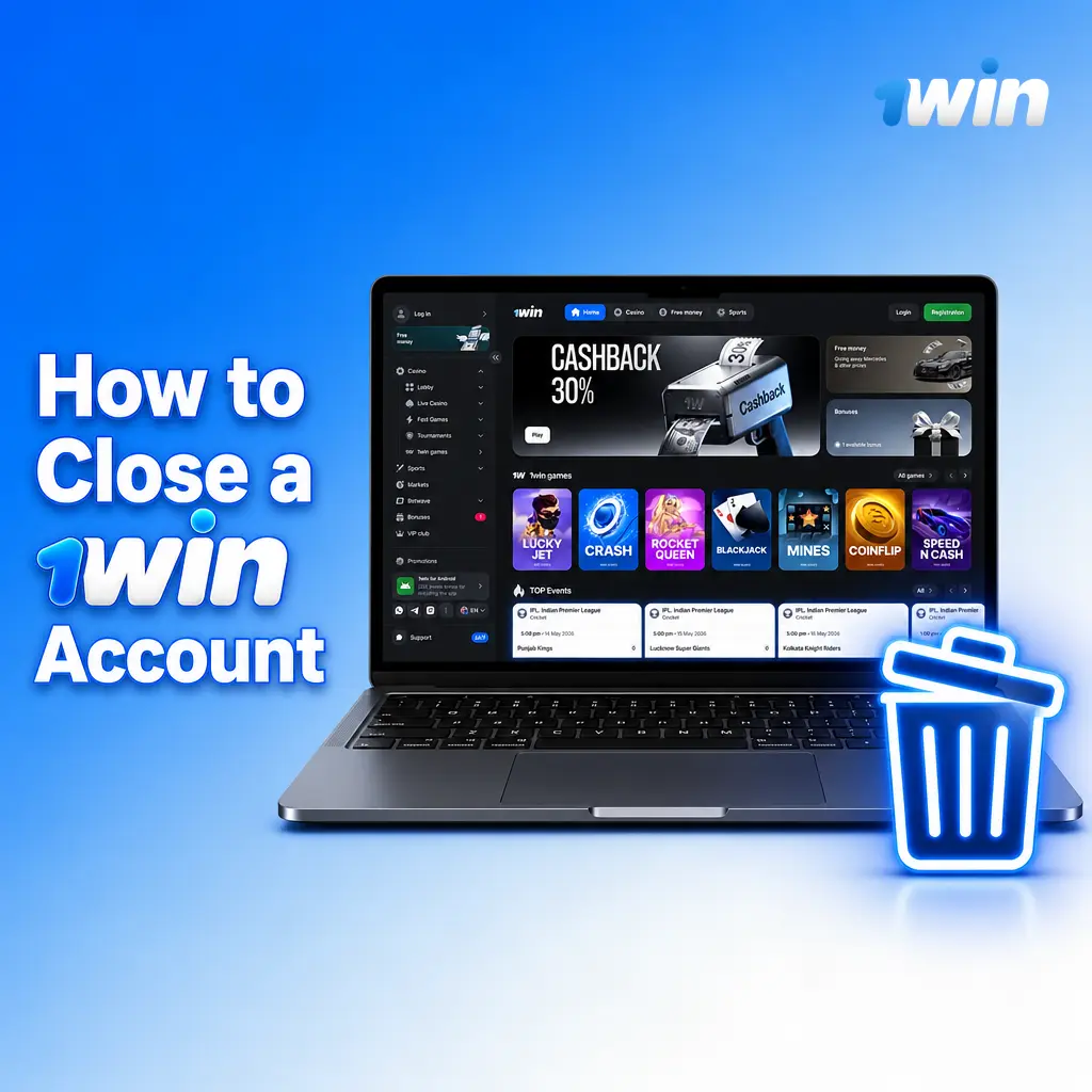 Steps to close a 1win account by contacting official support for deactivation or self-exclusion request
