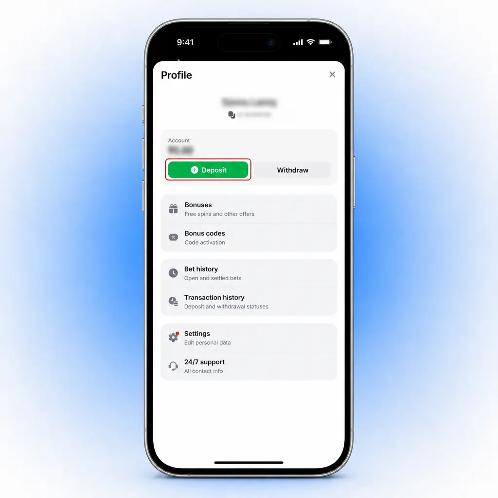 Step-by-step guide showing how to deposit money in 1win via cashier using UPI, cards, or crypto options.