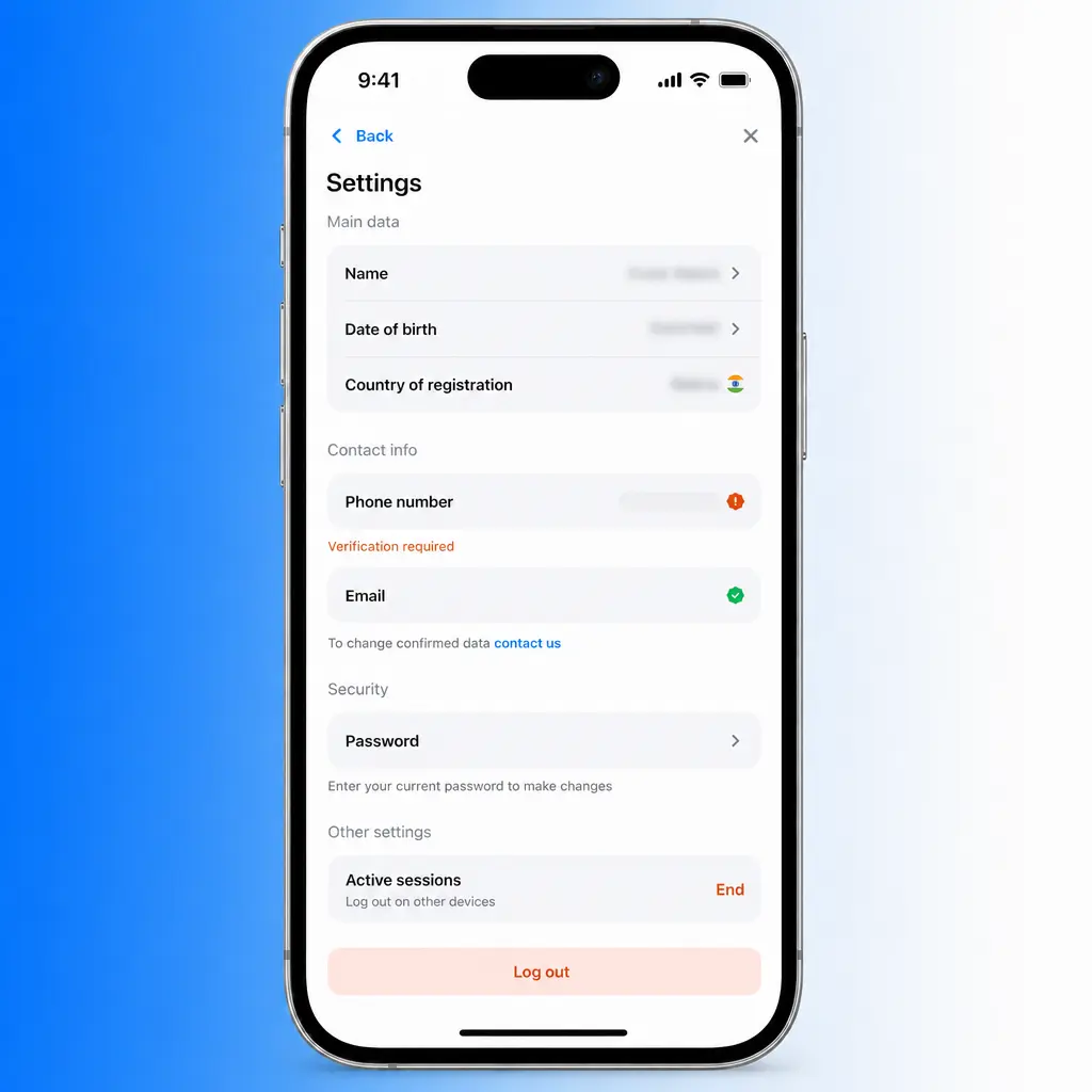 Step-by-step guide showing how to verify a 1win account through the official platform's identity verification section