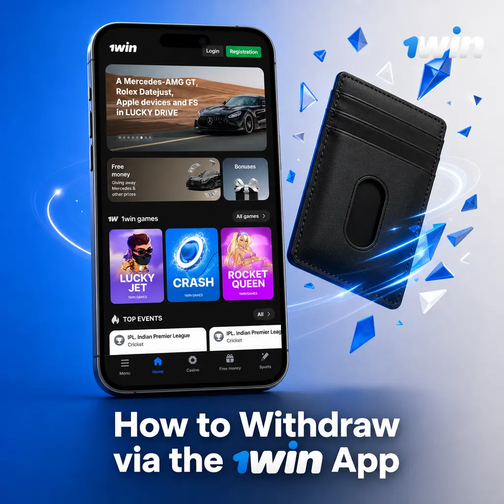 Step-by-step guide to withdrawing funds via the 1win app in India using UPI, PayTM, PhonePe, or bank transfer.
