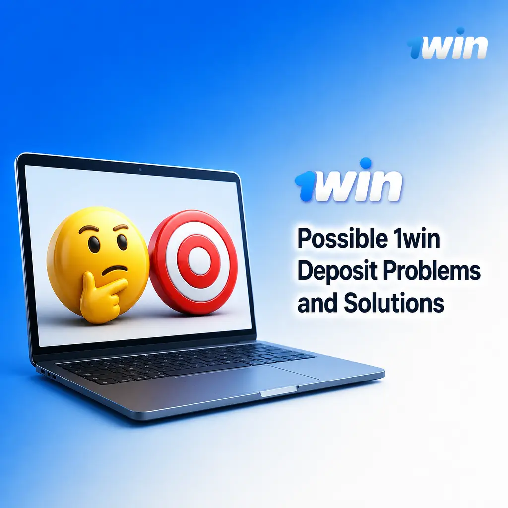 1win deposit issues: declined, pending, or unavailable payment methods, and solutions like verification and support contact.