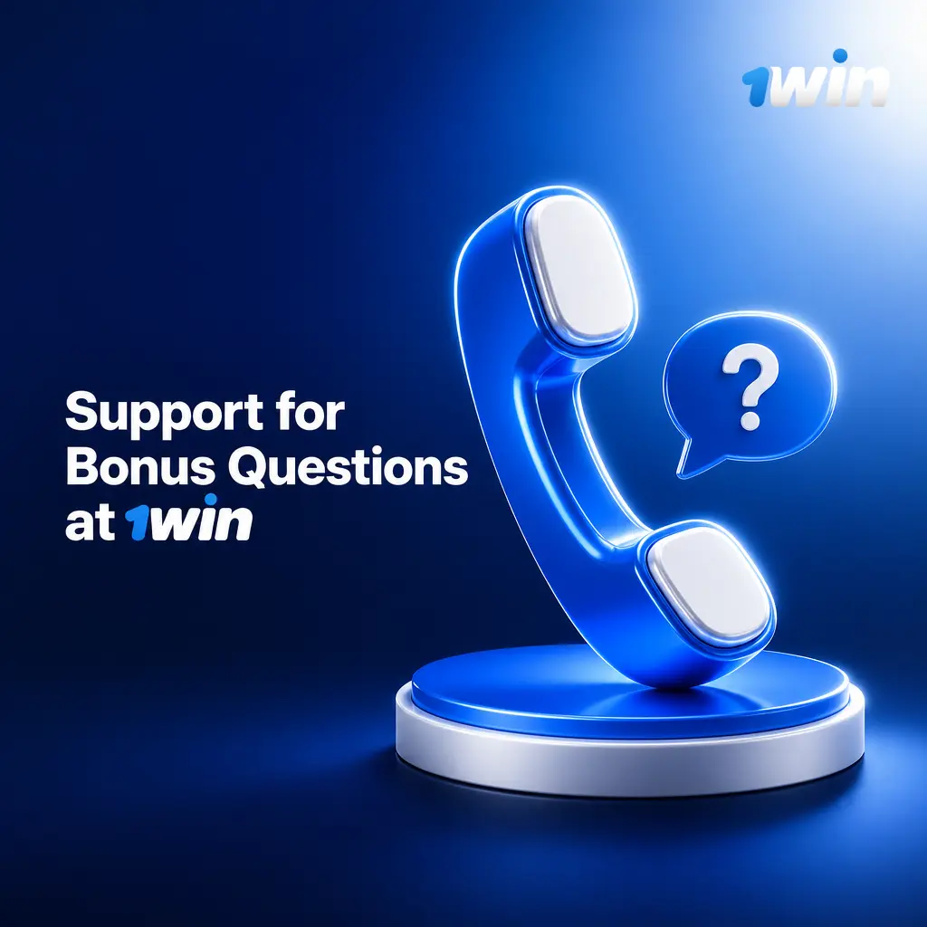 1win support options for bonus questions in India, including live chat, email, FAQ, and social channels for wagering and promo help.